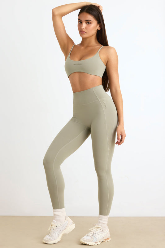 Soft Active Petite High Waist Leggings in Mineral
