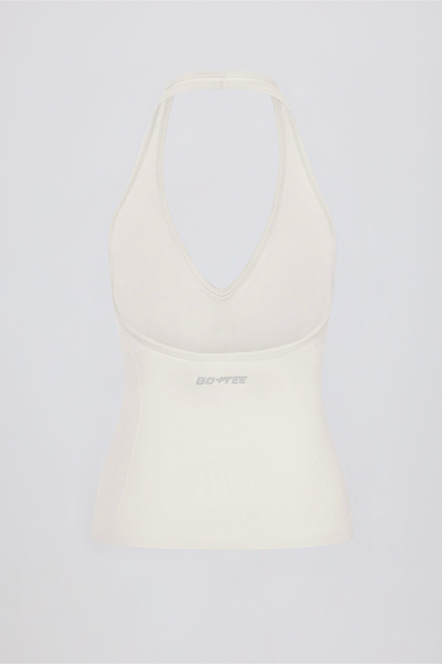 Define Luxe Halterneck Tank Top in White