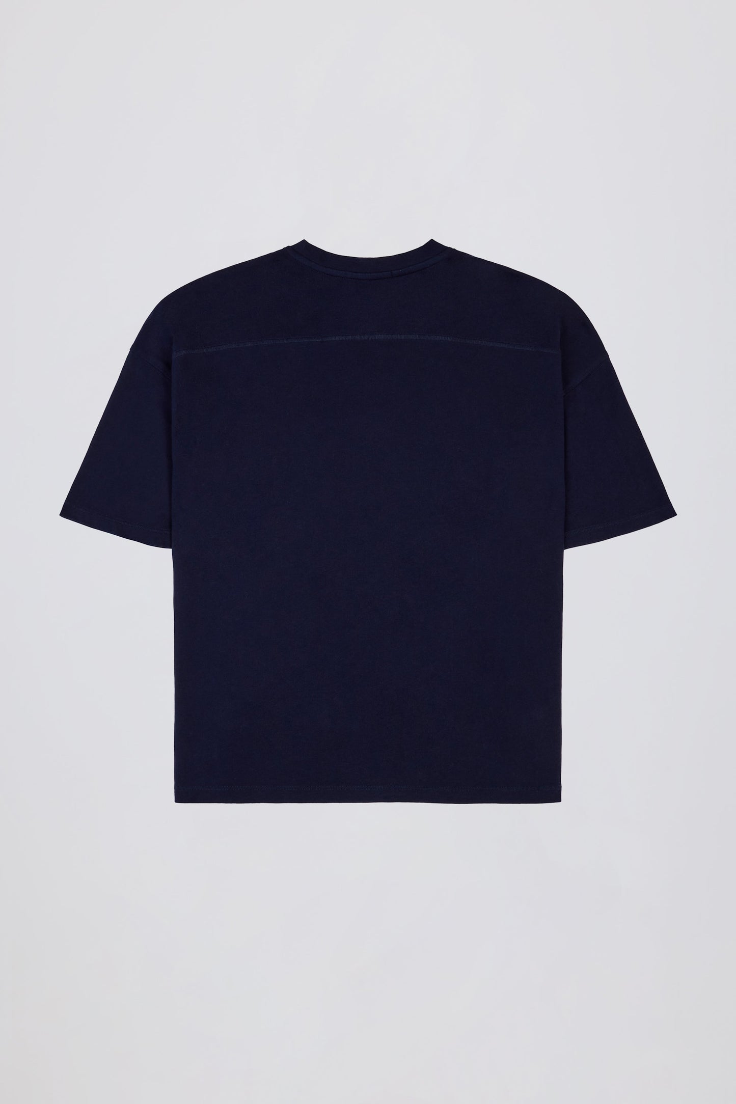 Oversized Cotton-Jersey T-Shirt in Classic Navy