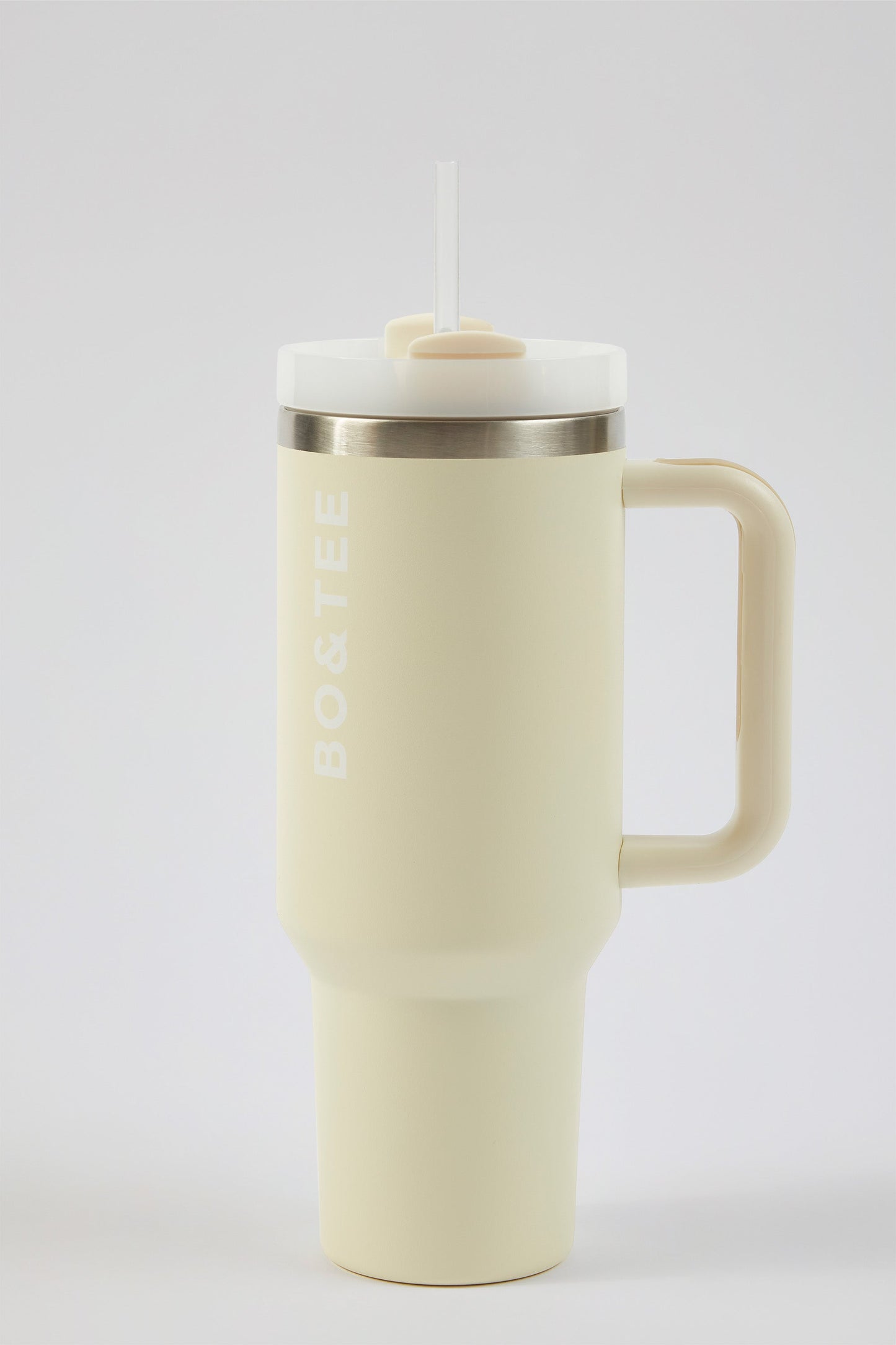 Stainless Steel Water Bottle in Cream
