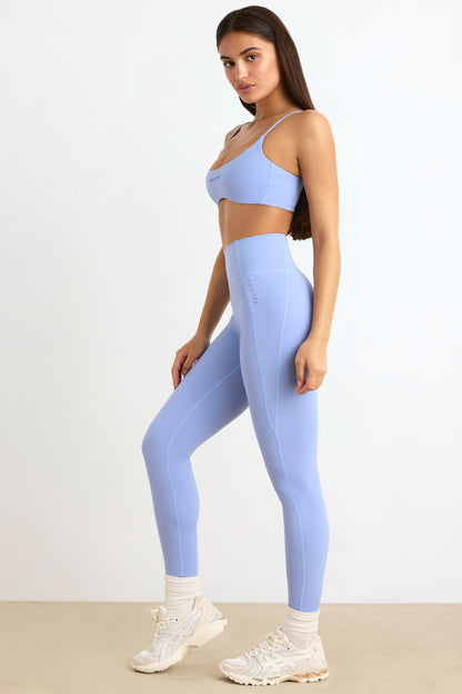 Soft Active Petite High Waist Leggings in Lavender Blue
