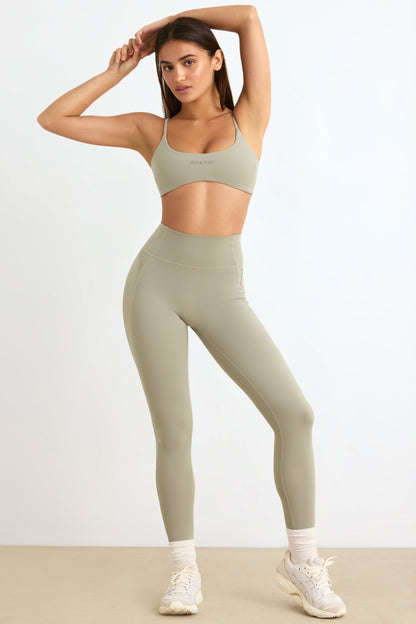 Soft Active Petite High Waist Leggings in Mineral