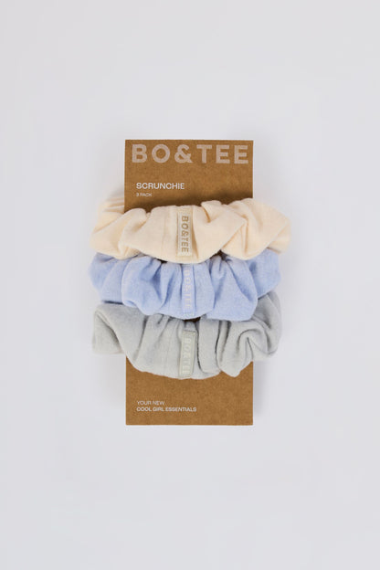 Pack of 3 Oversized Scrunchies in Multi