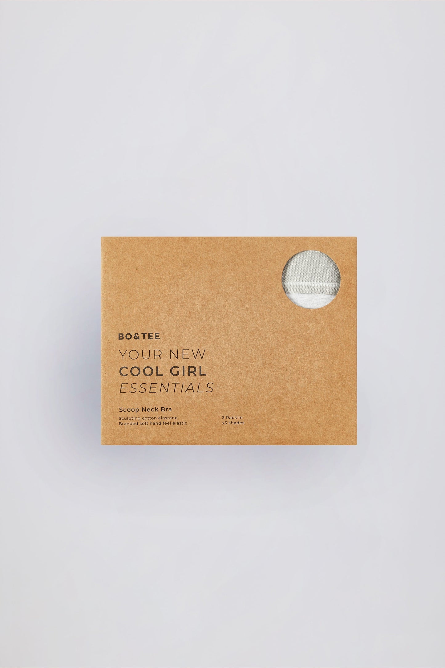 Scoop-Neck Bralette Bundle in Multi