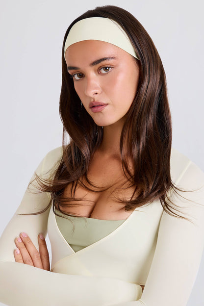 Stretch Headband in Cream