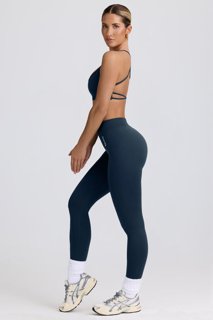 Super Sculpt Seamless High-Waist Leggings in Blue